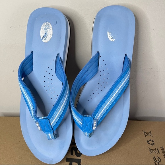 FLOOPI Set of 3 Women’s Size 10 Flip Flops - Picture 3 of 5